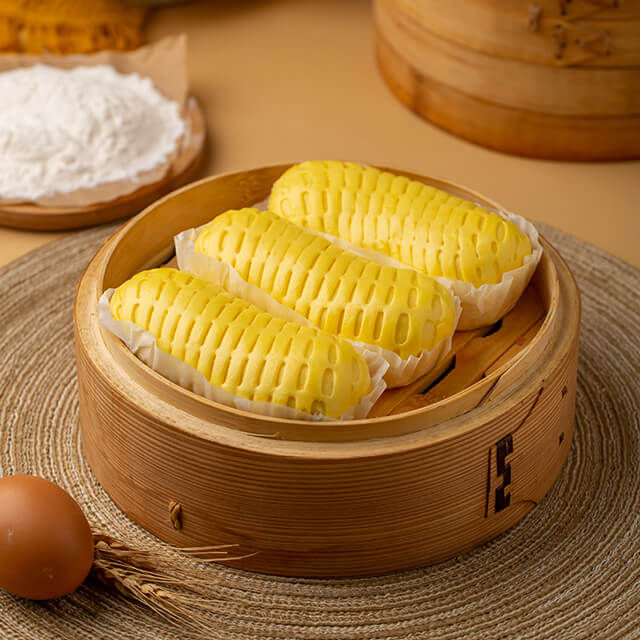 奶香玉米包